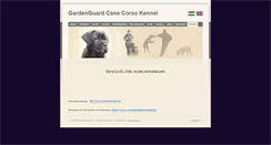 Desktop Screenshot of gardenguard.hu